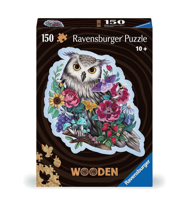 Mysterious Owl 150 Piece Wooden Puzzle    