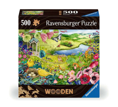 Natures Garden 500 Piece Wooden Puzzle    
