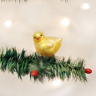 Old World Christmas Baby Chick Clip On Ornament    