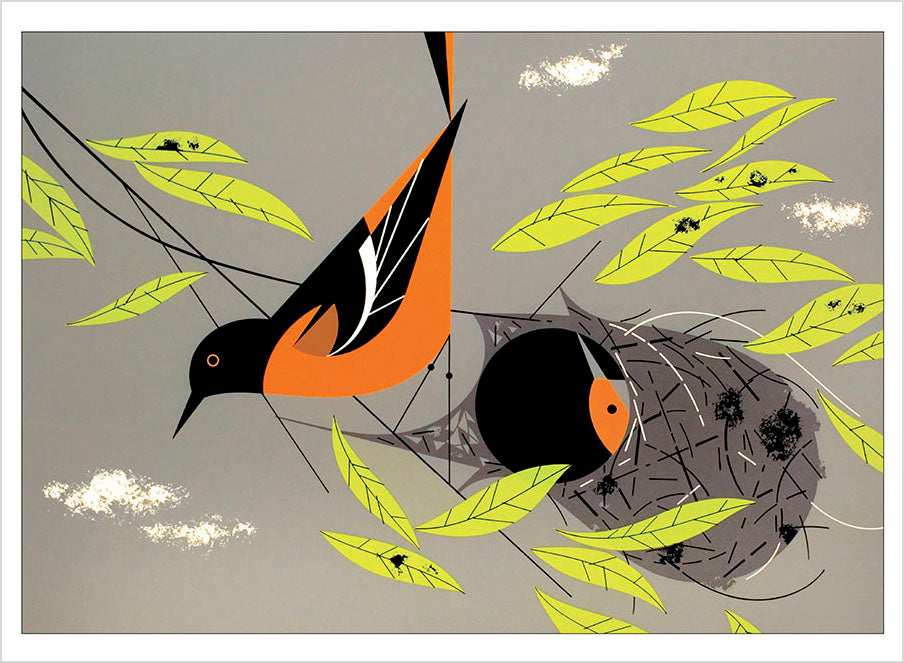 Birds by Charley Harper - Book of Postcards    
