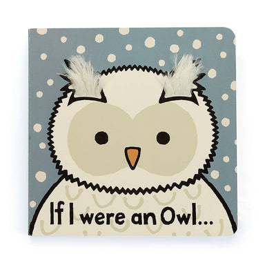 Jellycat Board Book If I Were an Owl...  (Snowy Owl)    