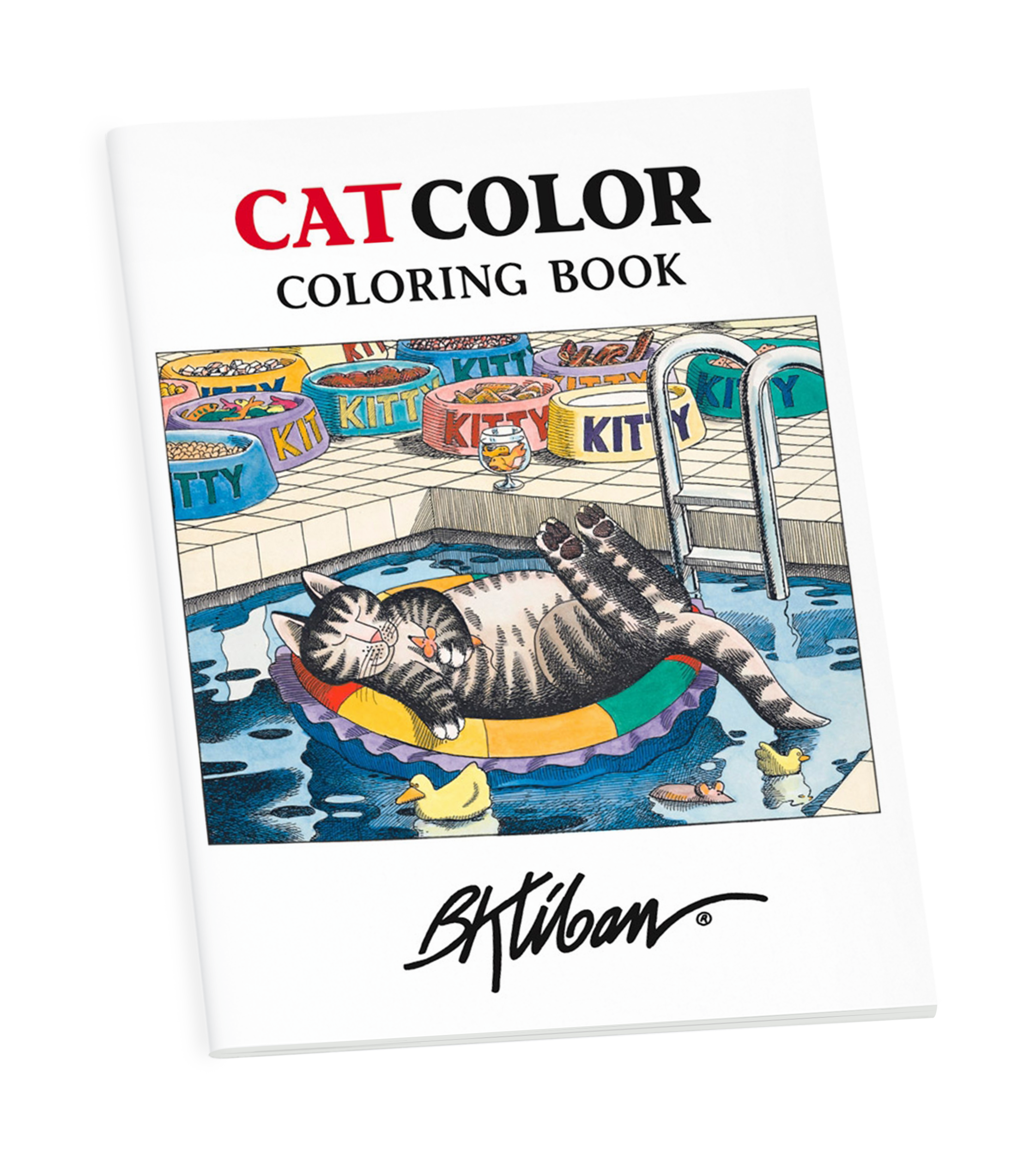 B Kliban Cat Coloring Book    