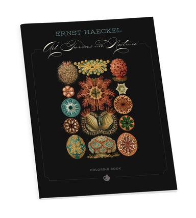 Ernst Haeckel Art Forms in Nature Coloring Book    