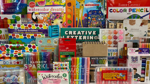 Coloring and art products