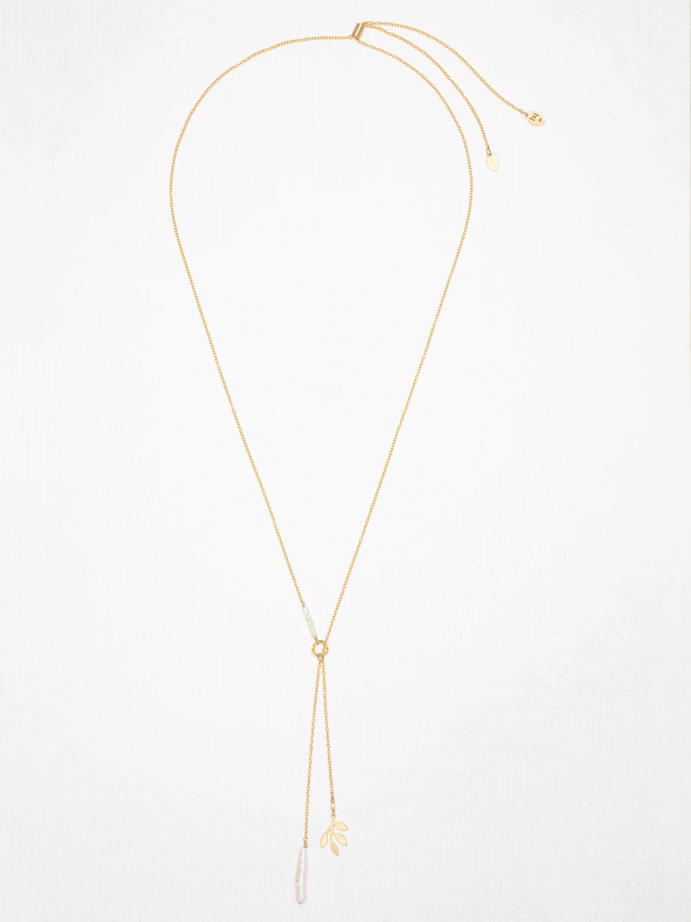Holly Yashi Signature Lariat Necklace - Gold    