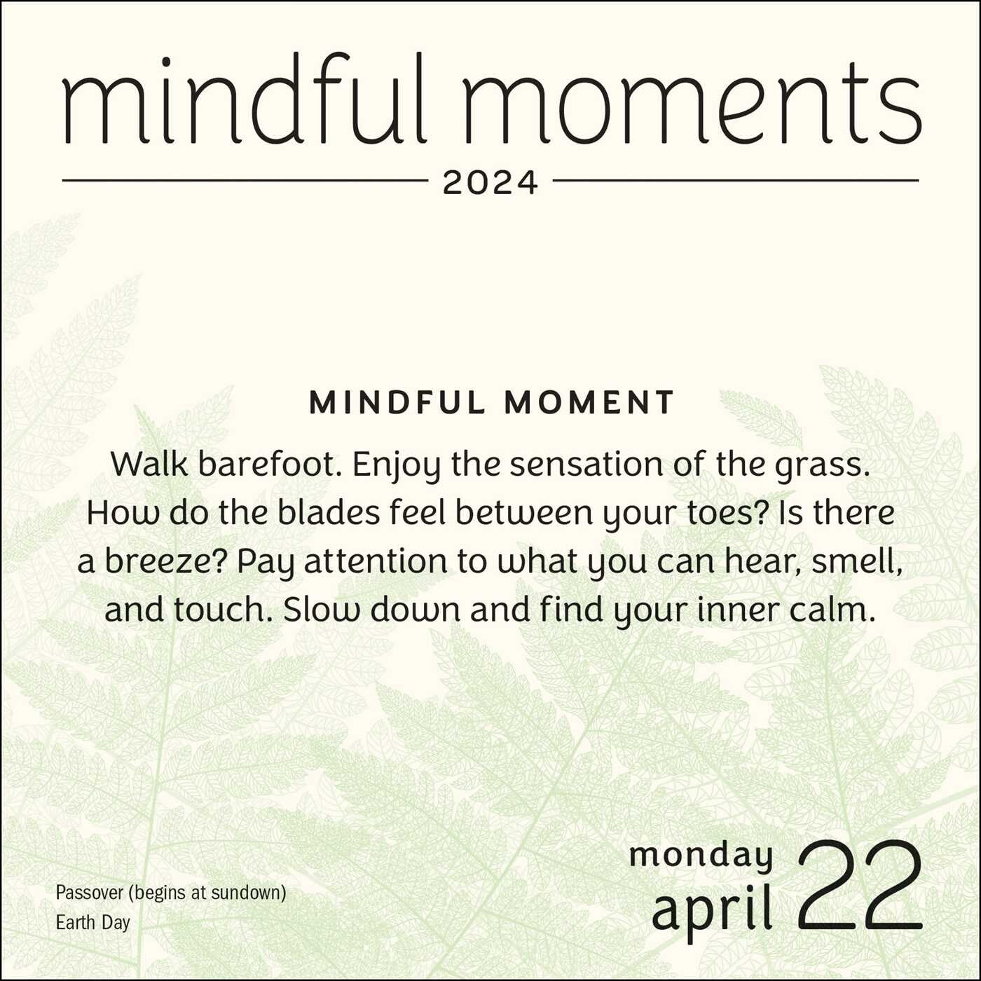 Mindful Moments Daily Wisdom That Inspires 2024 Page A Day Calendar    