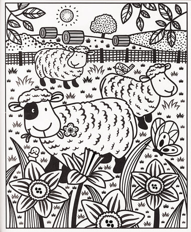 Magic Painting Book - Poppy and Sam's Farm Animals    