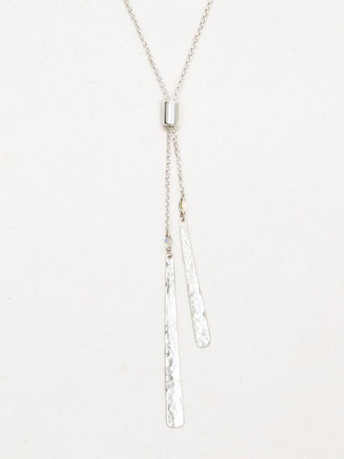 Holly Yashi Luca Drop Necklace - Silver    
