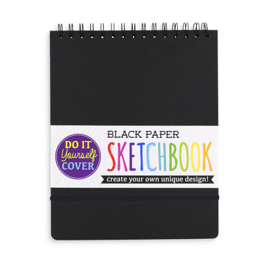 8 X 10 Sketch Book - Black Paper    
