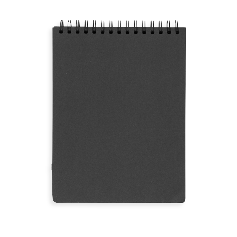 5 X 7 Sketch Book - Black Paper    