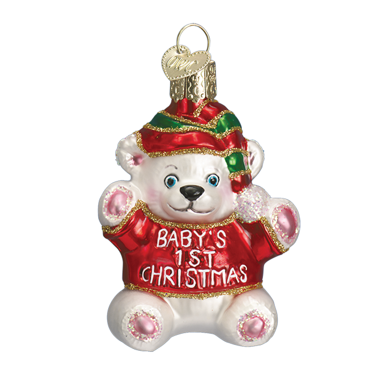 Old World Christmas - Baby's First Christmas Ornament    
