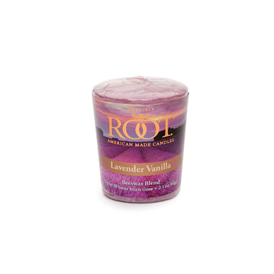 Root Candles Votive Lavender Vanilla    