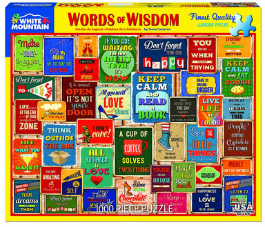 Words of Wisdom 1000 Piece Puzzle    