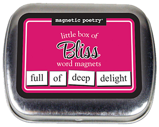 Magnetic Poetry - Little Box of Bliss    