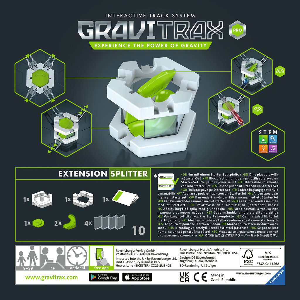 GraviTrax Pro Extension - Splitter    