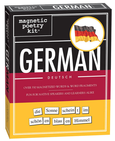 Magnetic Poetry - German    
