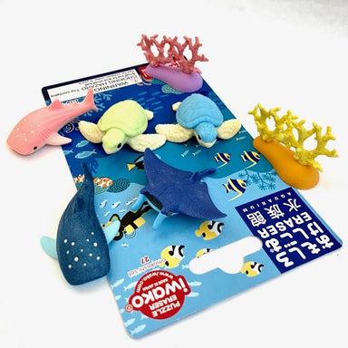 Aquarium - Iwako Puzzle Erasers    