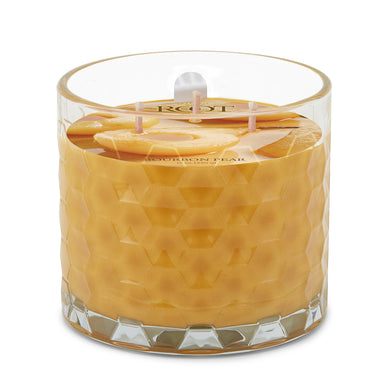 3 Wick Honeycomb Candle - Bourbon Pear    