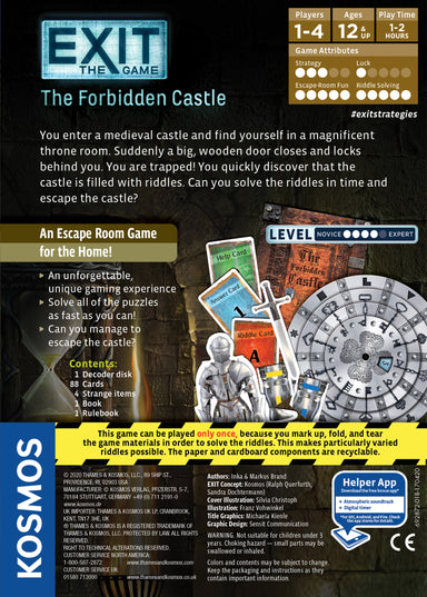 The Forbidden Castle - Exit The Game    