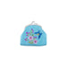 Lavishy Embroidered Butterfly & Cherry Blossom - Vegan Coin Purse Baby Blue .  3272127.1