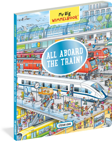 My Big Wimmelbook - All Aboard Trains    