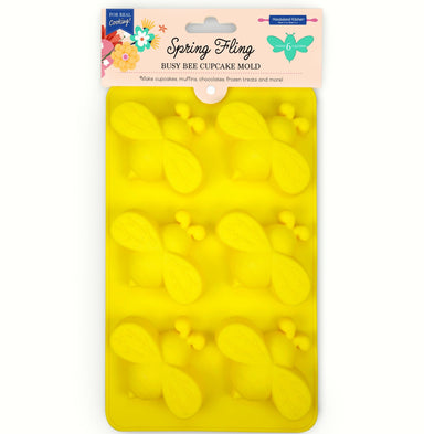 Spring Fling Busy Bee Silicone Cupcake Mold    