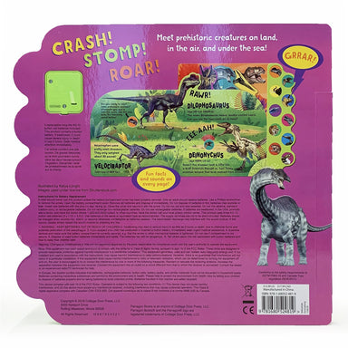 Crash! Stomp! Roar! - Lets Listen to Dinosaurs!    