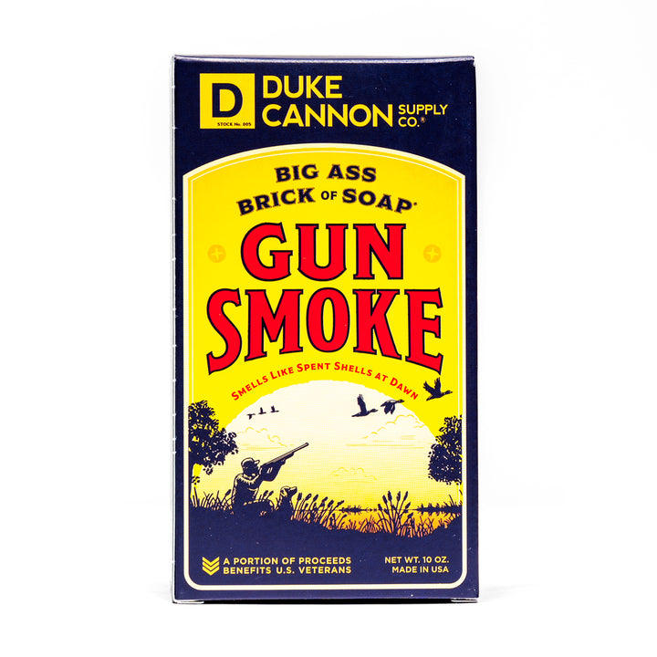 Duke Cannon Big Ass Brick of Gun Smoke Soap    