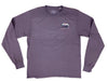 Hitchhiker Bear - Long Sleeve T-Shirt AMETHYST S  3256115.1