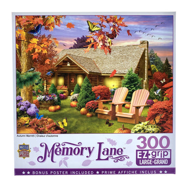 Autumn Warmth 300 Piece Large Format Memory Lane Puzzle    