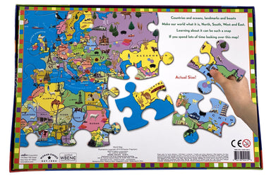 Map Of The World 100 Piece Puzzle    