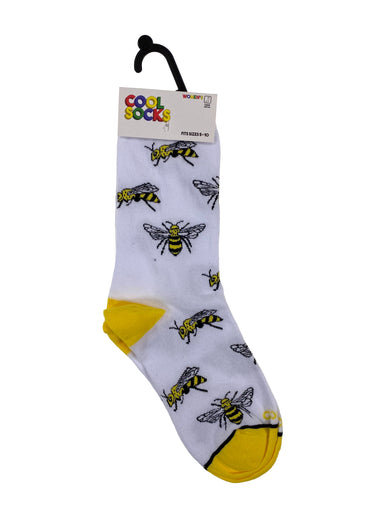 Cool Socks Womens Crew Bees    