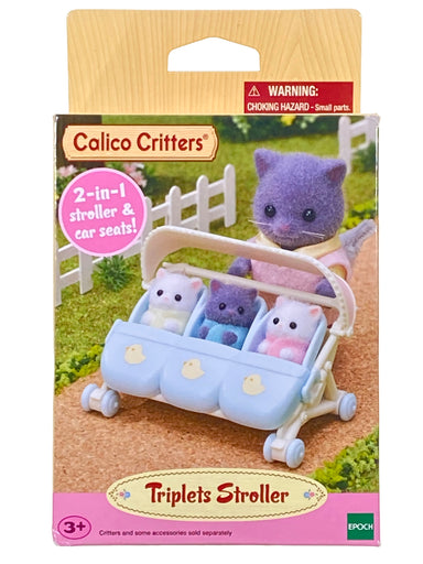 Calico Critters Triplets Stroller    