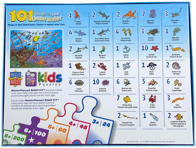 101 Things To Spot Underwater 100 Piece Puzzle    