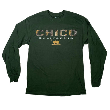 Cloaked Screen Camo - Long Sleeve Chico T-Shirt FOREST S  3241087.1