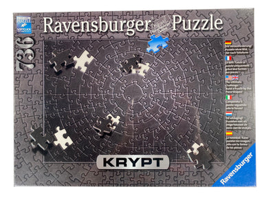 Krypt Black 736 Piece Puzzle    