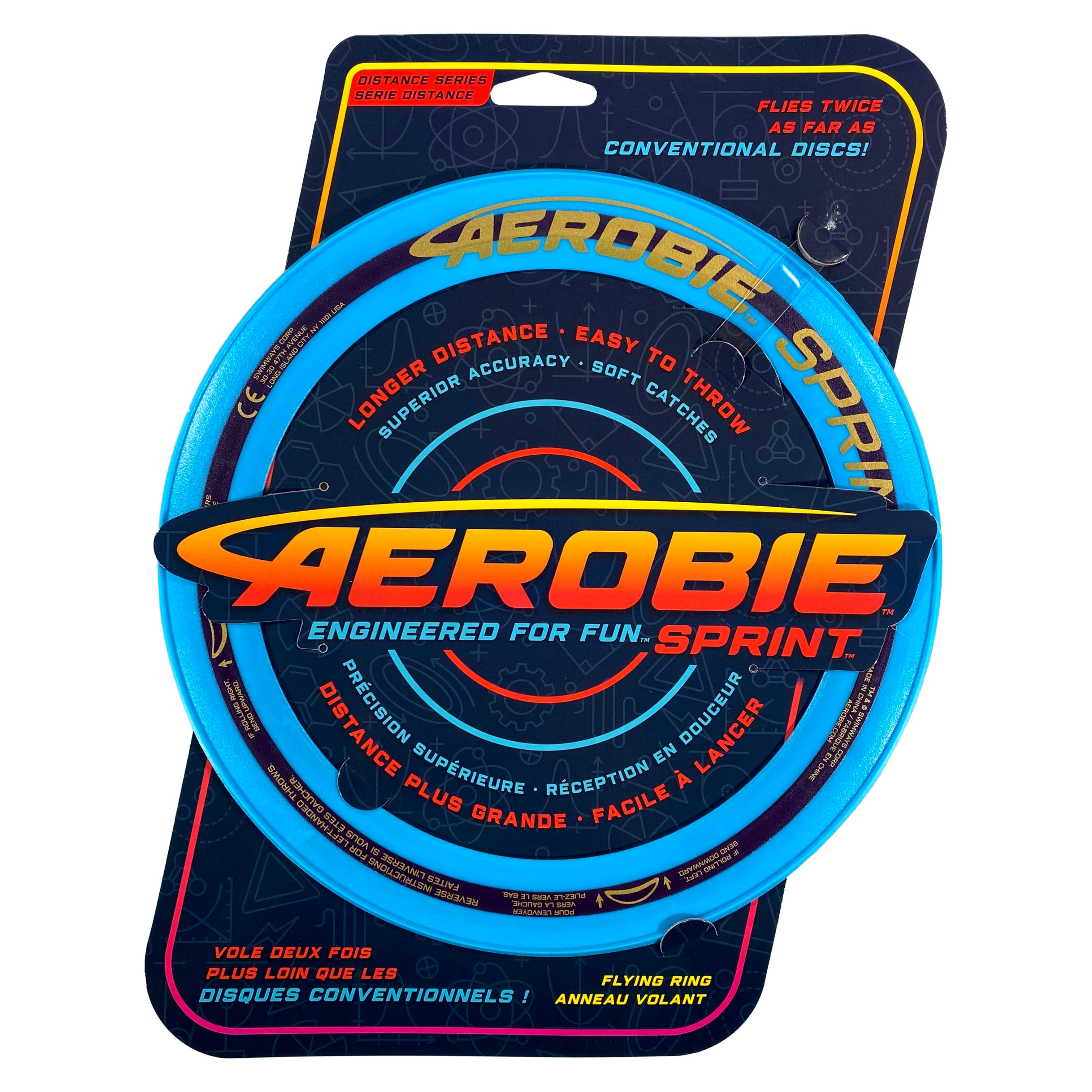 Aerobie Sprint Ring Blue   795861500522