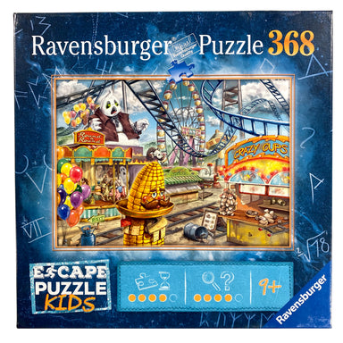Amusement Park Plight - 368 Piece Kids Escape Puzzle    