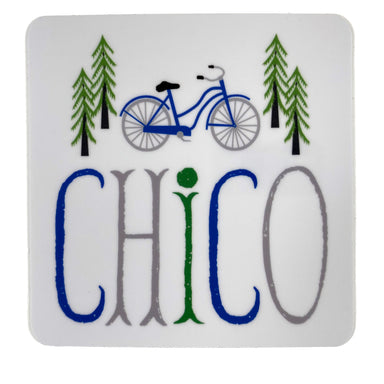 Chico Sticker - Pine Town Bike    