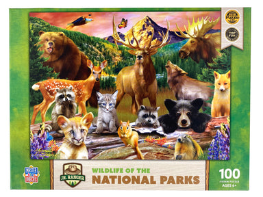 Wildlife of The National Parks 100 Piece Puzzle    