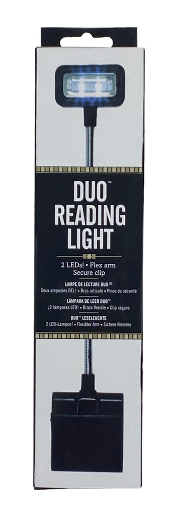 Duo 2 LED Reading Light - Black    