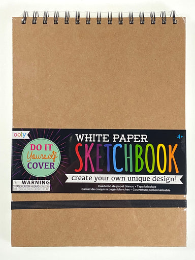 8 X 10 Sketch Book - White Paper    