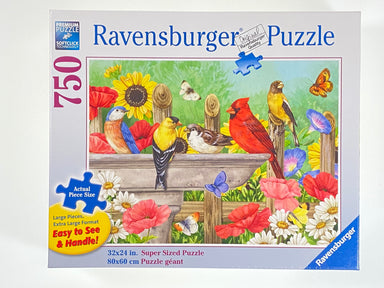 Bathing Birds 750 Piece Puzzle    