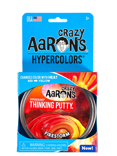 Crazy Aaron's Firestorm - Hypercolor Thinking Putty    