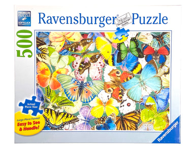 Butterflies large format 500 piece puzzle    