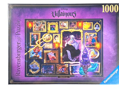 Disney Villainous Ursula 1000 piece puzzle    