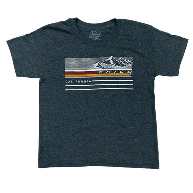 Carlesgood Stripe - Kids T-Shirt DARK HEATHER XS  3256106.1