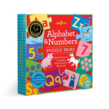 Alphabet & Numbers - Puzzle Pairs    