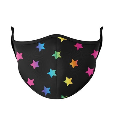 Kids or Adult Mask Ages 8+ - Multi Star    