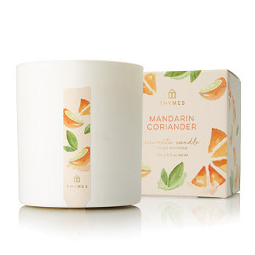 The Thymes Mandarin Coriander Aromatic Candle    